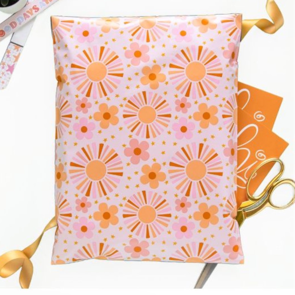 20 Sunshine Designer 10x13 polymailers